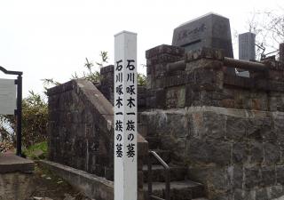 石川啄木一族の墓