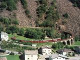 レーティシュ鉄道　アルブラ線・ベルニナ線と周辺の景観
